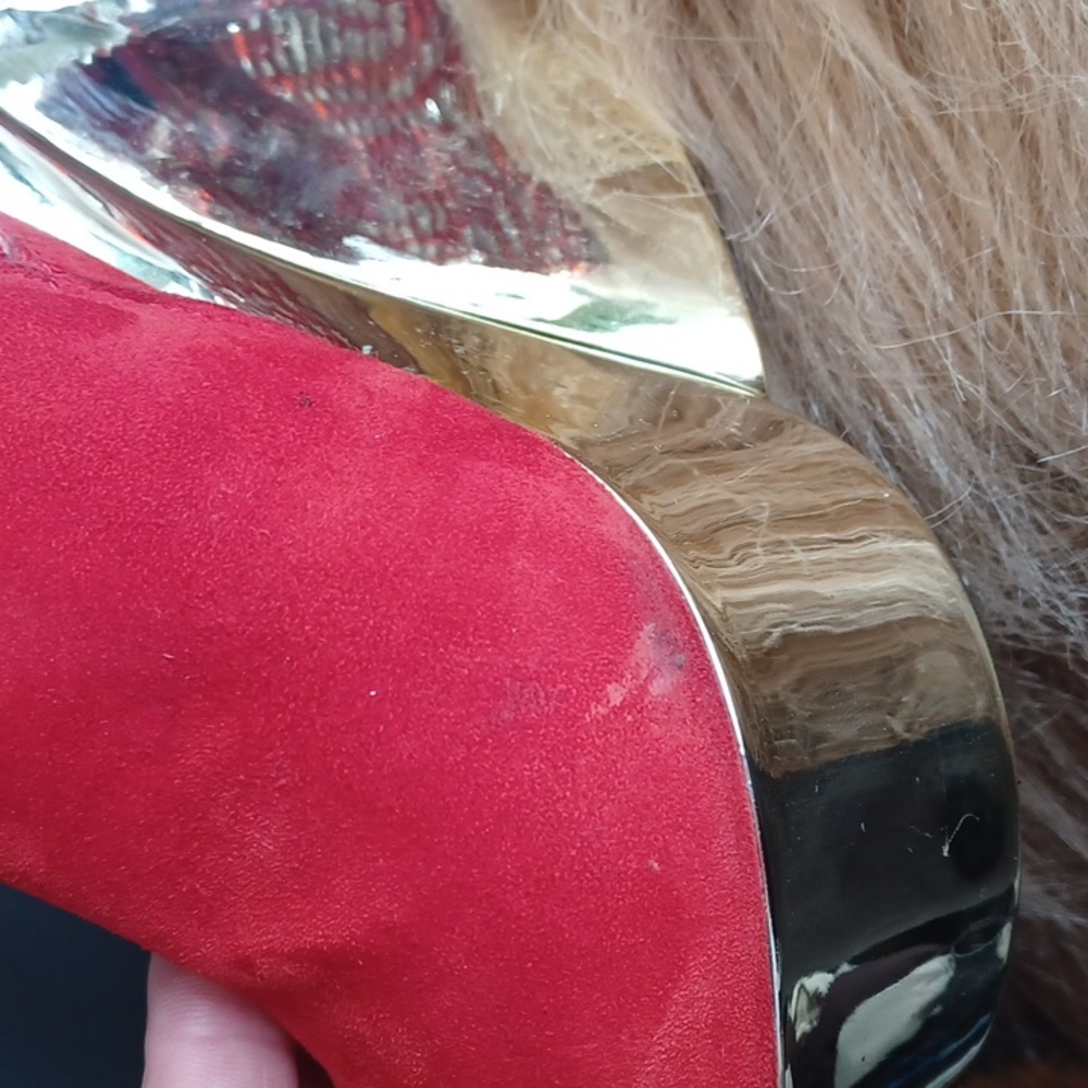 Stunning Rhinstone Wedge Booties - Picture 9 of 16
